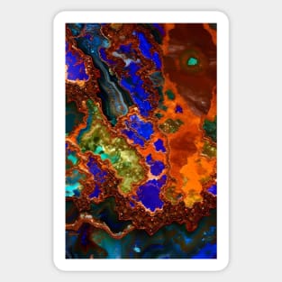 Gemstone Agate Jasper texture 8 Sticker